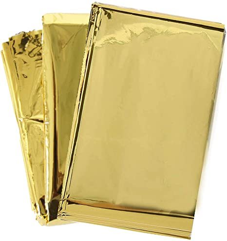 Rettungsdecke silber-gold ca. 210 x 160 cm